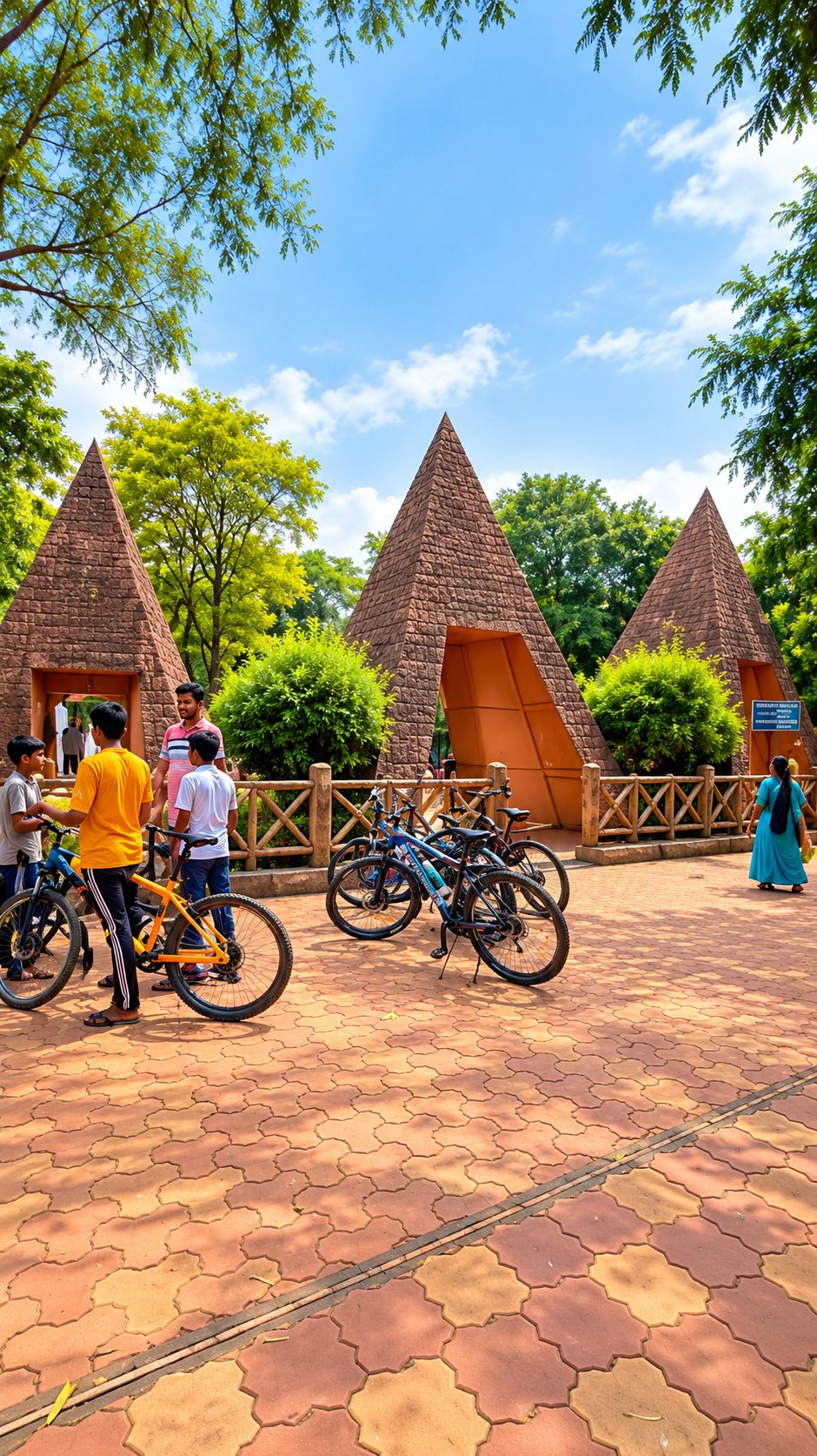 Mahaveer Udyan - A prominent local public park and community landmark located in the Nishant Colony area of Sangli, Maharashtra